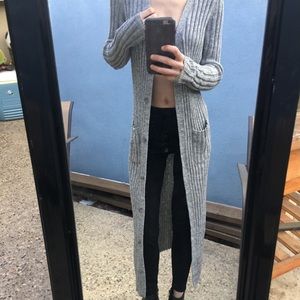 Long sweater with buttons knitted Offer me 💖